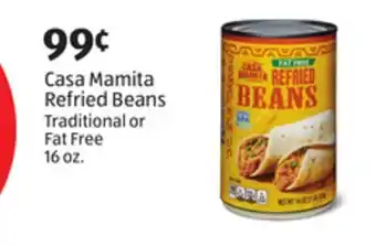 Aldi Casa Mamita Refried Beans offer