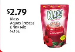 Aldi Klass Aguas Frescas Drink Mix offer