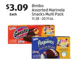 Aldi Bimbo Assorted Marinela Snacks Multi Pack offer
