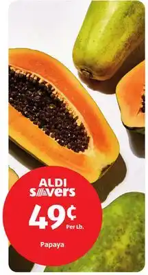 Aldi Papaya offer