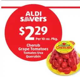 Aldi Cherub Grape Tomatoes offer