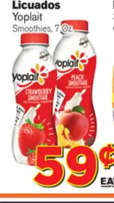 El Super Fresh Yoplait Smoothies offer