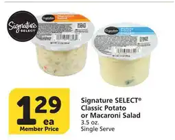 Vons Signature SELECT Classic Potato or Macaroni Salad offer
