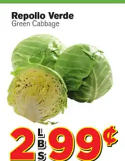 El Super Fresh Green Cabbage offer