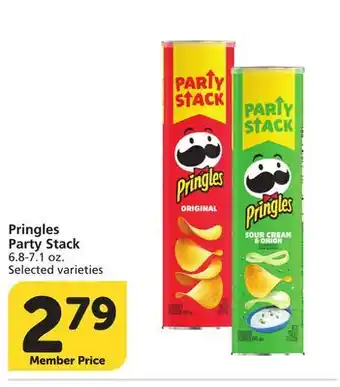 Vons Pringles Party Stack offer