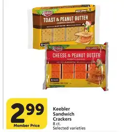 Vons Keebler Sandwich Crackers offer