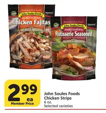 Vons John Soules Foods Chicken Strips offer