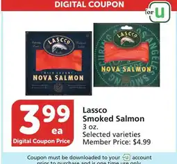 Vons Lassco Smoked Salmon offer