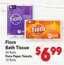 Vallarta Supermarkets Fiora Bath Tissue offer