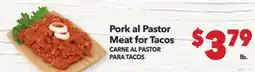 Vallarta Supermarkets Pork al Pastor Meat for Tacos / CARNE AL PASTOR PARA TACOS offer