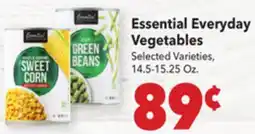 Vallarta Supermarkets Essential Everyday Vegetables offer