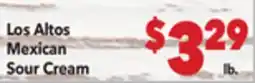 Vallarta Supermarkets Los Altos Mexican Sour Cream offer