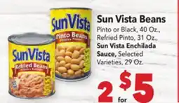 Vallarta Supermarkets Sun Vista Beans offer