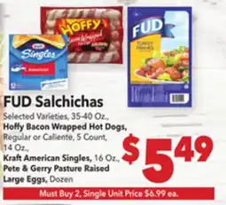 Vallarta Supermarkets FUD Salchichas offer