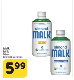 Albertsons Malk Milk offer