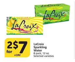 Albertsons LaCroix Sparkling Water offer