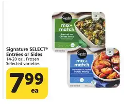 Albertsons Signature SELECT Entrées or Sides offer