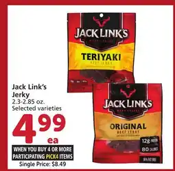 Albertsons Jack Link's Jerky offer