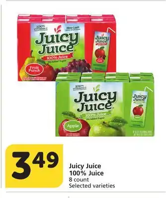 Albertsons Juicy Juice 100% Juice offer