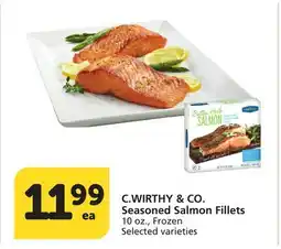 Albertsons C. WIRTHY & CO. Seasoned Salmon Fillets offer