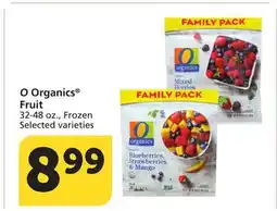 Albertsons O Organics Fruit offer