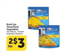 Albertsons Birds Eye Steamfresh Vegetables offer
