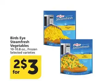 Albertsons Birds Eye Steamfresh Vegetables offer