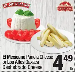Super King Markets El Mexicano Panela Cheese or Los Altos Oaxaca Deshebrado Cheese offer