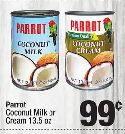 Super King Markets Parrot Coconut Milk or Cream offer