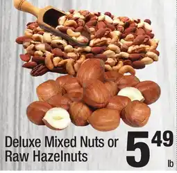 Super King Markets Deluxe Mixed Nuts or Raw Hazelnuts offer