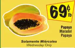 El Super Maradol Papaya offer