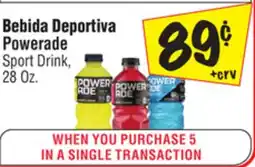 El Super Sport Drink offer