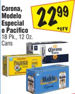 El Super Corona, Modelo Especial o Pacifico offer
