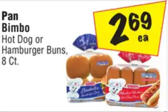 El Super Hot Dog or Hamburger Buns offer