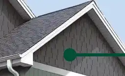 Menards Sherwin-Williams Prefinished 1/4 x 16 x 48 Arbor Mist Fiber Cement Straight Edge Shake Siding offer