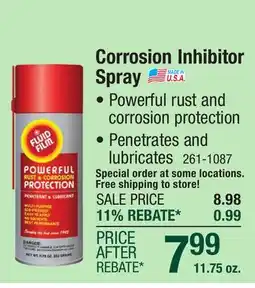 Menards Fluid Film Penetrant & Lubricant Corrosion Inhibitor Spray - 11.75 oz offer