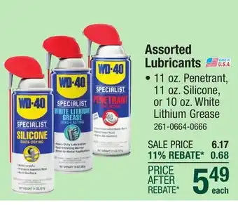 Menards WD-40 Specialist Penetrant - 11 oz offer