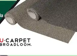 Menards U-Carpet Chevron Smokey Tan Commercial Level Loop Carpet 12 ft. Wide offer