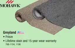 Menards Mohawk Greyland Whirlwind Frieze Carpet 12 ft. Wide offer