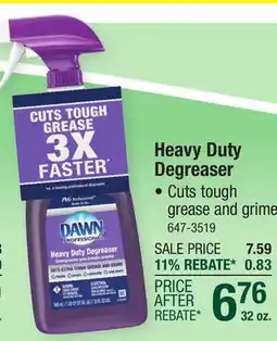 Menards Dawn Professional Heavy Duty Degreaser - 32 oz offer
