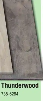 Menards Ragno USA Thunderwood Terrace 6 x 36 Glazed Porcelain Floor and Wall Tile offer