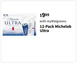 Walgreens 12-Pack Michelob Ultra offer