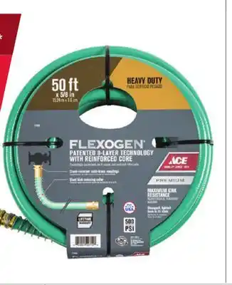 Ace Hardware Ace Flexogen 50' Heavy Duty Premium Garden Hose offer