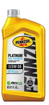 Ace Hardware Pennzoil Platinum Synthetic Motor Oil, 1 Qt offer