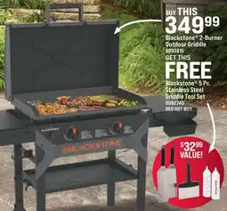 Ace Hardware Blackstone 2-Burner Outdoor Griddle offer