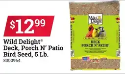 Ace Hardware Wild Delight Deck, Porch N' Patio Bird Seed, 5 Lb offer