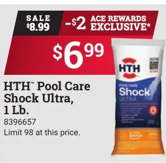 Ace Hardware HTH Pool Care Shock Ultra, 1 Lb offer