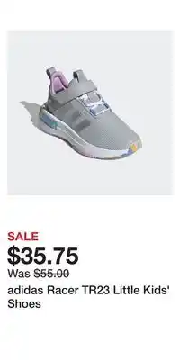 Kohl's adidas Racer TR23 Little Kids' Shoes offer