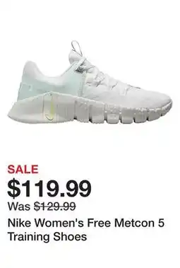 Dick's Sporting Goods Nike Women's Free Metcon 5 Training Shoes offer