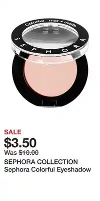 Kohl's SEPHORA COLLECTION Sephora Colorful Eyeshadow offer